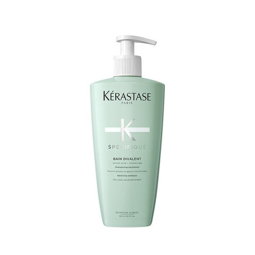 卡诗（KERASTASE）头皮系列新双重功能洗发水 500ml 氨基酸 无硅油 温和清洁 清爽控油蓬松 商品图4