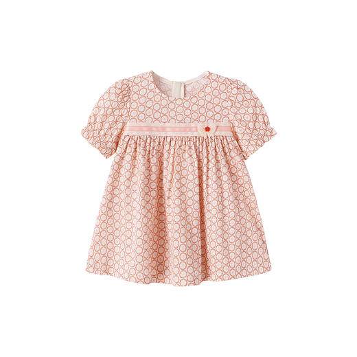 【商场同款】英氏儿童连衣裙春夏纯棉女童印花公主裙新款裙子 商品图4