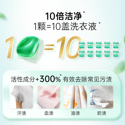 立白  洗衣凝珠  浓缩除菌倍净洗衣凝珠52颗*2盒 商品图4