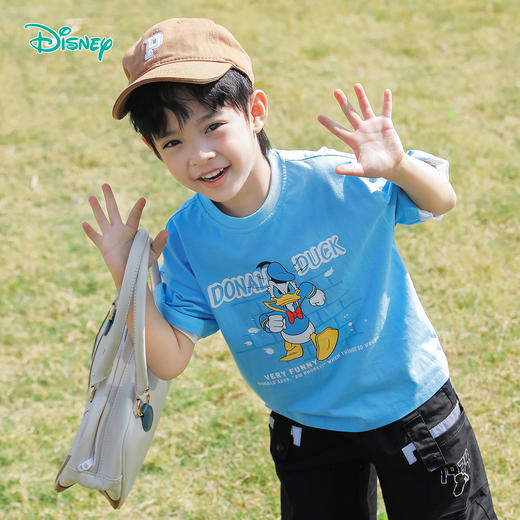 【商城同款】迪士尼唐老鸭短袖T恤232DS1011 商品图0