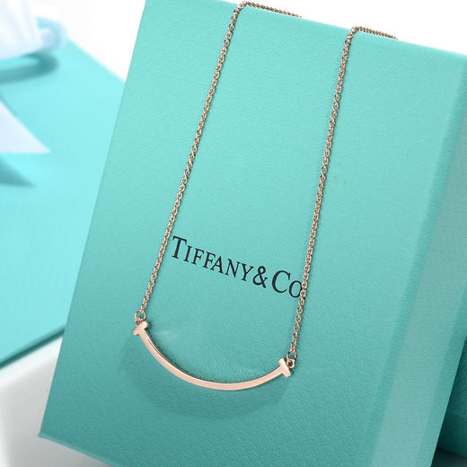 Tiffany&Co./蒂芙尼项链手链 项链女爱心珐琅心形吊坠  吊坠锁骨链礼物 商品图0