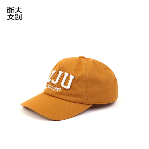 【浙大文创】浙江大学ZJU棒球帽-活力黄 商品图3