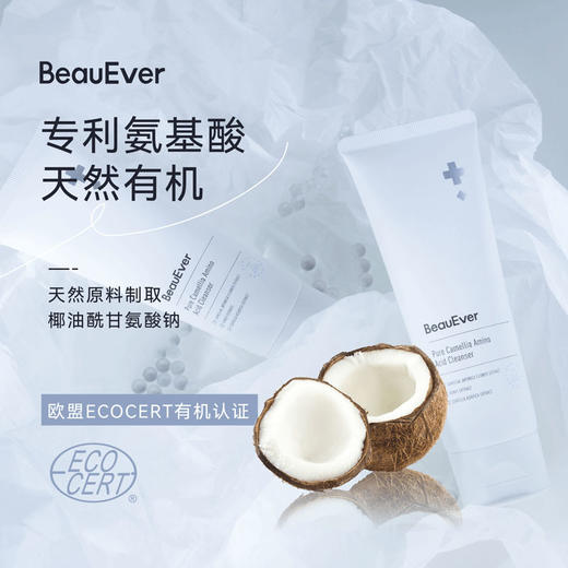 BeauEver亮采保湿氨基酸山茶花洁面乳100g/支 商品图1