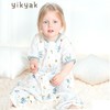 【云优选】短袖分体睡袋 | yikyak双层短袖竹棉纱布睡袋春夏季薄款宝宝儿童防踢被二层竹棉纱布连肩短袖分腿睡袋 商品缩略图1