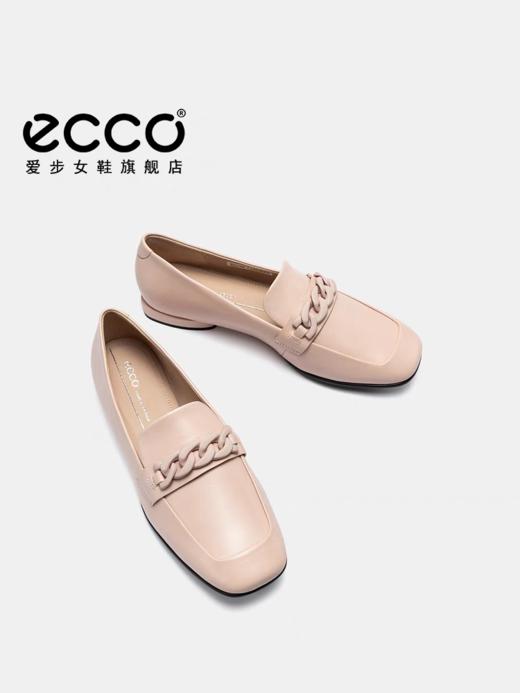 【女鞋开新季】【新品】BF楼ECCO爱步女鞋通勤乐福鞋 新款皮鞋真皮软底单鞋一脚蹬 安妮208513吊牌价1799现价1619 商品图5