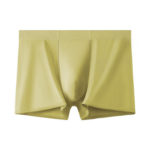 【夏季薄款男士冰丝内裤】冰感轻盈 岂止于薄 裸感冰丝男士无痕平角裤 冰感裤运动内裤 纯色四角裤 商品图7