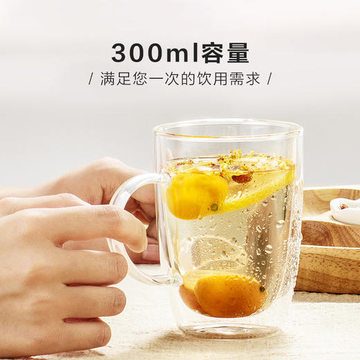 北鼎双层300ml玻璃杯 商品图1