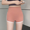 【清凉透气冰丝，显瘦提臀三分鲨鱼裤】冰丝鲨鱼皮面料，亲肤透气，高弹收腹提臀塑性女外穿夏季薄款，撞色拼接三分芭比骑行裤瑜伽打底短裤QQ 商品缩略图4