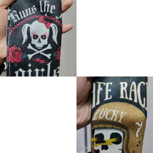 松野湃艺术绘画时尚滑雪袜 商品图0