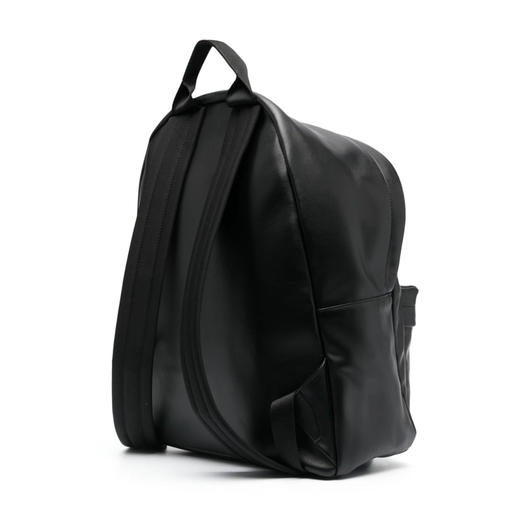 Giuseppe Zanotti 男士金属签名徽标皮革双肩包 黑色 IBU2001001 商品图1