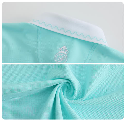 BNS-308A 【弹力亲肤】PROSIMON高尔夫女款春夏横机领POLO衫 商品图4