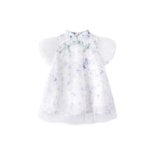 【商场同款】英氏儿童公主裙春装新中式女童连衣裙国风新款 商品图4