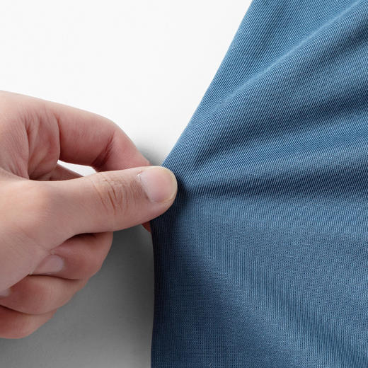 【含桑蚕丝】罗蒙夏季时尚印花男士T恤休闲百搭短袖t恤男舒适圆领短袖男 商品图9