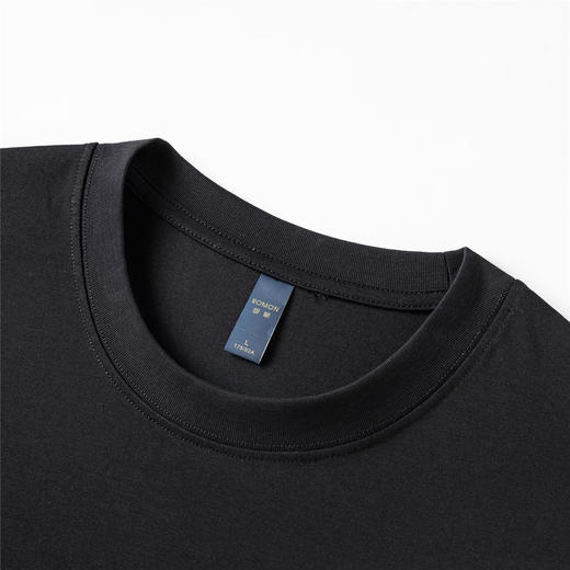 【含桑蚕丝】罗蒙男士夏季亲肤柔软男t恤简约舒适短袖t恤男休闲潮流短袖男 商品图5