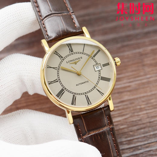 【新款大号40mm】浪琴瑰丽系列 男士腕表
机芯：进口西铁城 商品图1