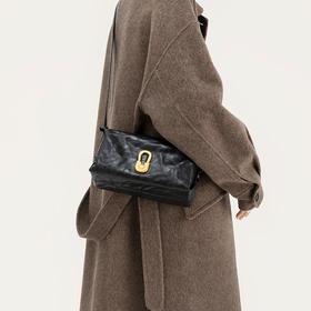 TENNCO【黑金包】头层植鞣牛皮小方包大容量通勤单肩斜挎腋下包【本商品不可用券】