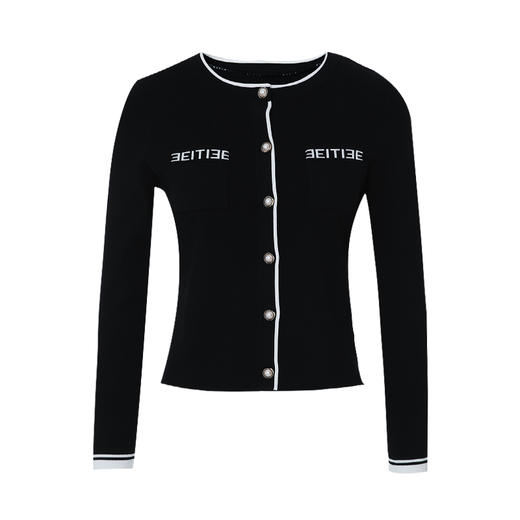 EITIE爱特爱春季新款时尚简约修身显瘦针织衫7301005 商品图11