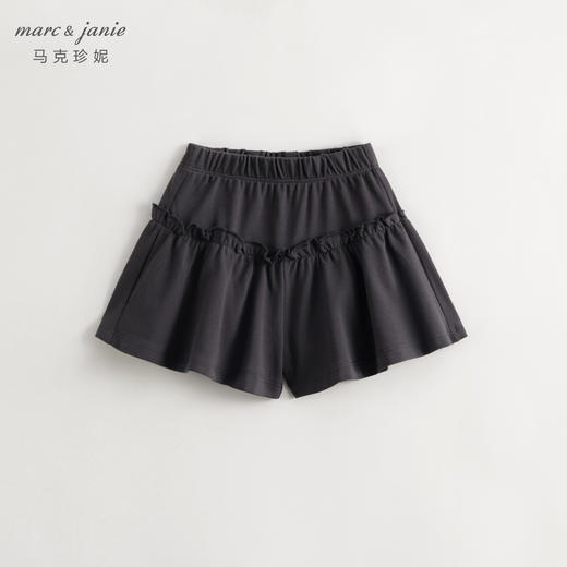 【凉感快干】马克珍妮女童休闲运动A字宽松短裤夏装新款240620 商品图2