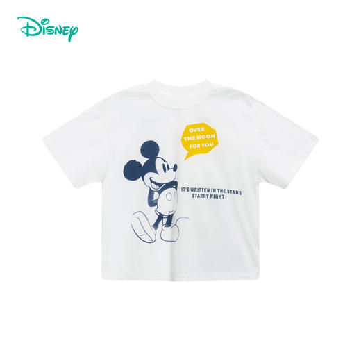 【商城同款】迪士尼米奇纯棉透气短袖T恤232DS1007 商品图3