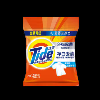 汰渍衣粉(净白柠檬无磷)1550g（预售，下单后陆续到货） 商品图5