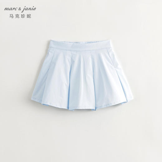【超轻速干】马克珍妮女童A字百褶运动半身裙短裙夏装新款240350 商品图1