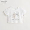 [棉感速干]马克珍妮女童动物涂鸦宽松短袖T恤上衣夏装新款240778 商品缩略图2