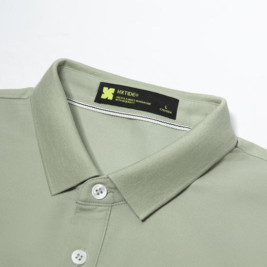 HX 夏季翻领短袖T恤Y102320348101/02POLO杉 商品图4