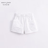 马克珍妮女童木耳边大口袋牛仔短裤儿童裤子2024年夏装新款240655 商品缩略图1