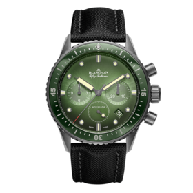 宝珀 Blancpain 五十噚系列 5200-0153-B52A（极光绿）腕表
