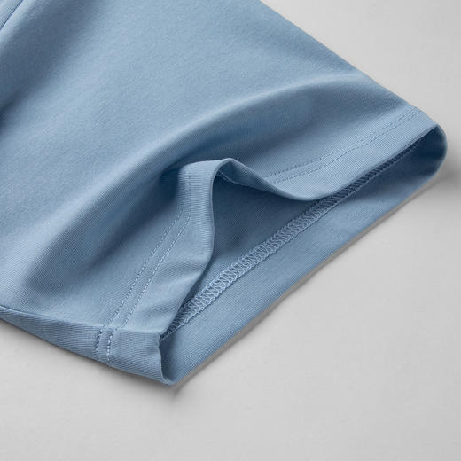 14LP5017614LP50176【含桑蚕丝】罗蒙男士夏季t恤短袖polo衫商务纯色男polo衫 商品图11