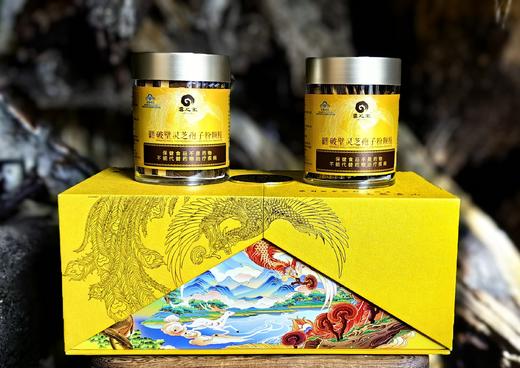 云之凰  灵芝尚品 破壁灵芝孢子粉 60g（1g×30袋×2瓶） 商品图1