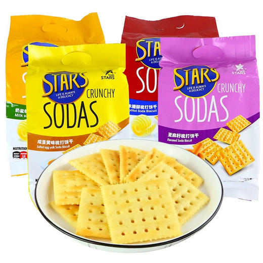 400g咸香芝士苏打饼干 商品图4