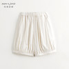 马克珍妮女童清凉五分亚麻灯笼裤儿童裤子2024年夏装新款240858 商品缩略图1