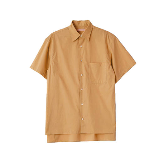 YOKE BOXY REGULAR COLLAR SHIRT S/S 高支棉经典款短袖衬衫 商品图4