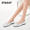 星期六时尚菱格芭蕾平底鞋SS4111116A 商品缩略图4