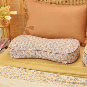 莫里斯花园系列曲线枕荞麦壳枕头护颈椎病荞麦皮睡眠四季