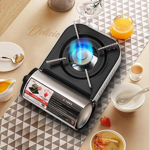 【行走的厨房！便携卡式炉】户外便携式炉具迷你野外炊具卡斯卡磁煮茶瓦斯炉燃气灶露营，大火力升温更快，快速烹饪。ry 商品图1