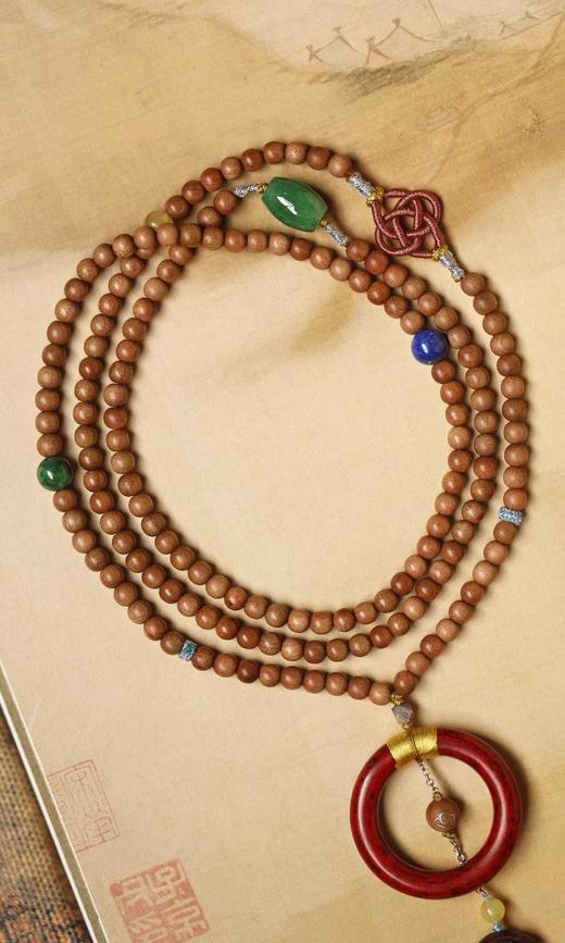 老山檀香原创【清文】手串4*160 商品图0