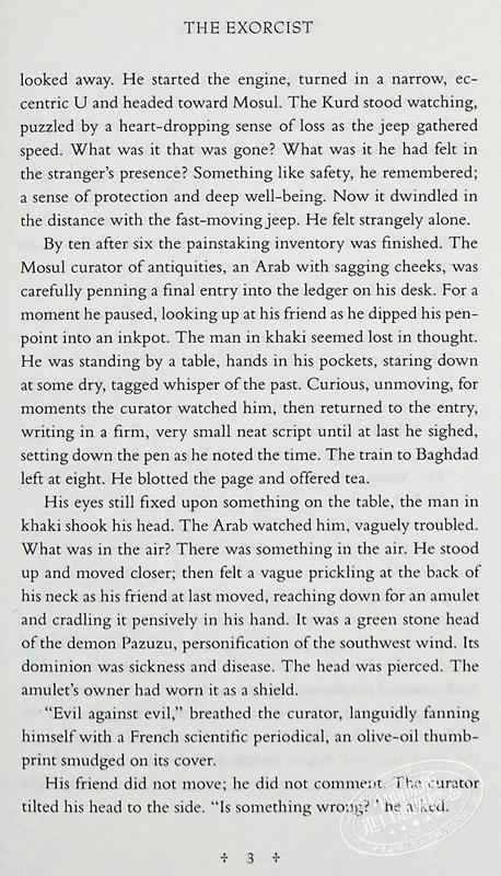 预售 【中商原版】威廉 皮特 布拉蒂 驱魔人 严肃恐怖小说 The Exorcist 英文原版 William Peter Blatty 奇幻 惊悚 恐怖 商品图6