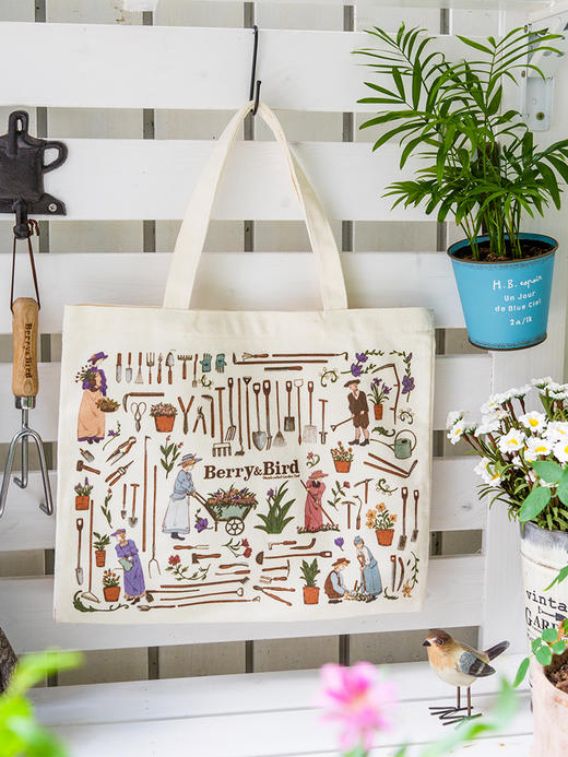 Berry&Bird园艺手提袋托特包 商品图1