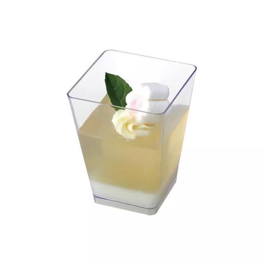 带盖【高梯形】慕斯杯 5个/25个 慕斯杯木糠杯布丁杯果冻杯酸奶杯一次性塑料杯 商品图4