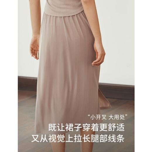 金三塔 女真丝罗纹半裙YZFEA902 商品图0