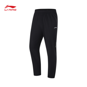 【S/M/L/3XL断码】李宁健身系列男子直筒冰感舒适凉爽针织运动裤AKYU413【库存有限，如无货将做退款，介意慎拍！】