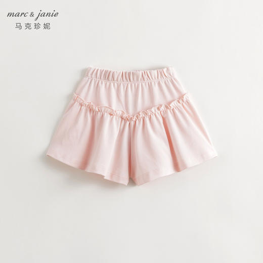 【凉感快干】马克珍妮女童休闲运动A字宽松短裤夏装新款240620 商品图1