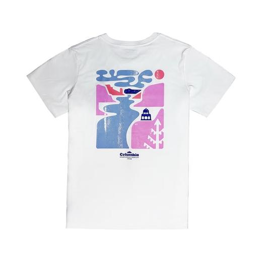 哥伦比亚女式休闲LOGO短袖T恤AR5795 商品图1
