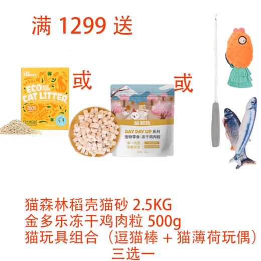 【赠品链接，单拍不发货】单笔订单实付满1299赠品 （三选一） 商品图0