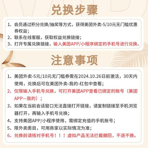 美团10元外卖券(无门槛) - 虚拟产品不退不换 商品图1