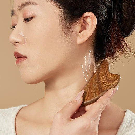 初心| 绿檀刮痧板 商品图2