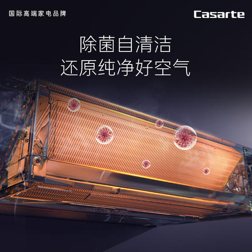 卡萨帝（Casarte）中央空调 风管机一拖一 银河Pro 大3匹嵌入式空调 新一级CANW7583ED(81)U1 商品图3