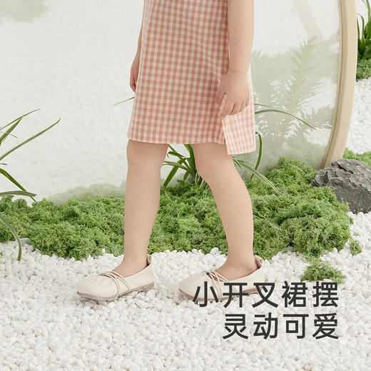 【商场同款】英氏女童连衣裙新中式纯棉国风旗袍春夏新款裙子 商品图3